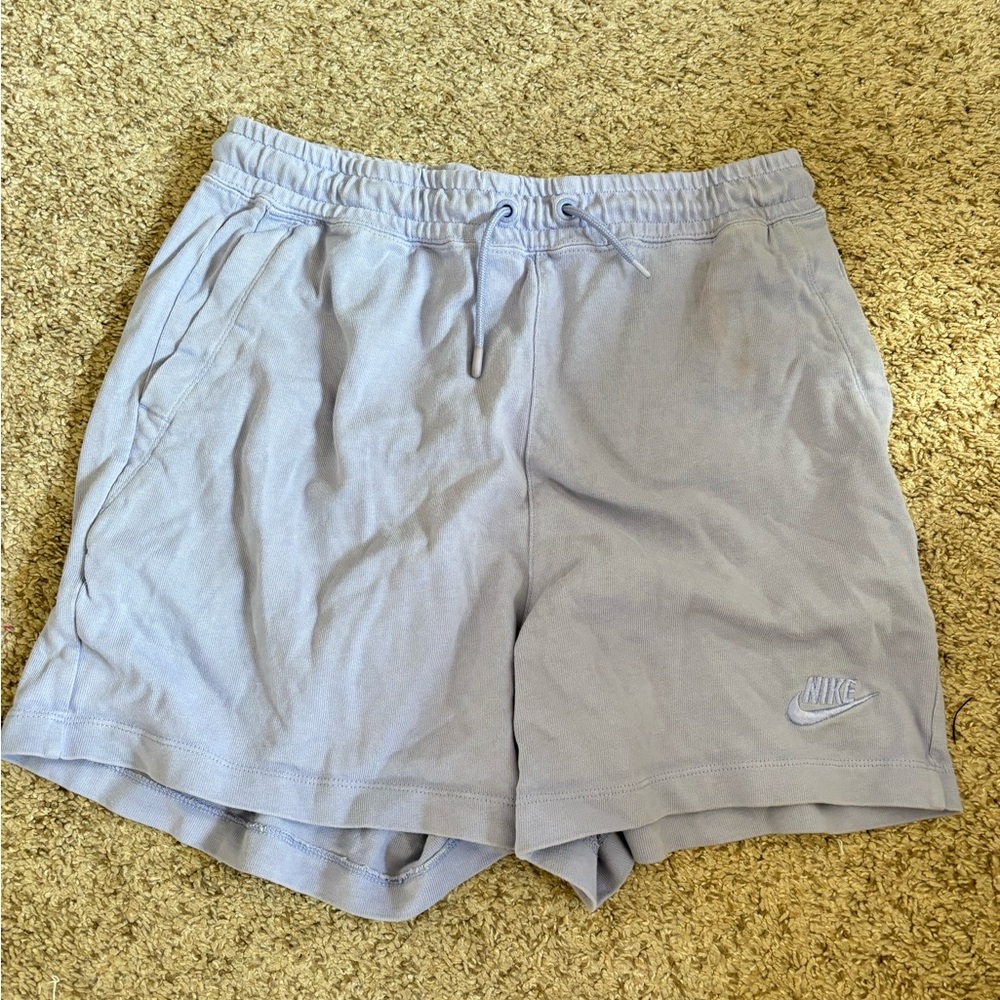 Purple Nike size small Sweatshorts
